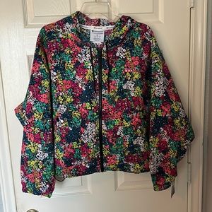 Champion Womens Multicolor Floral Utility Jacket